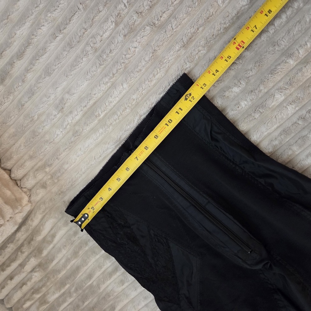 Rago 1294 Black Open Bottom Girdle Shapewear Size Large 30 Zipper Garter Straps - Picture 9 of 12